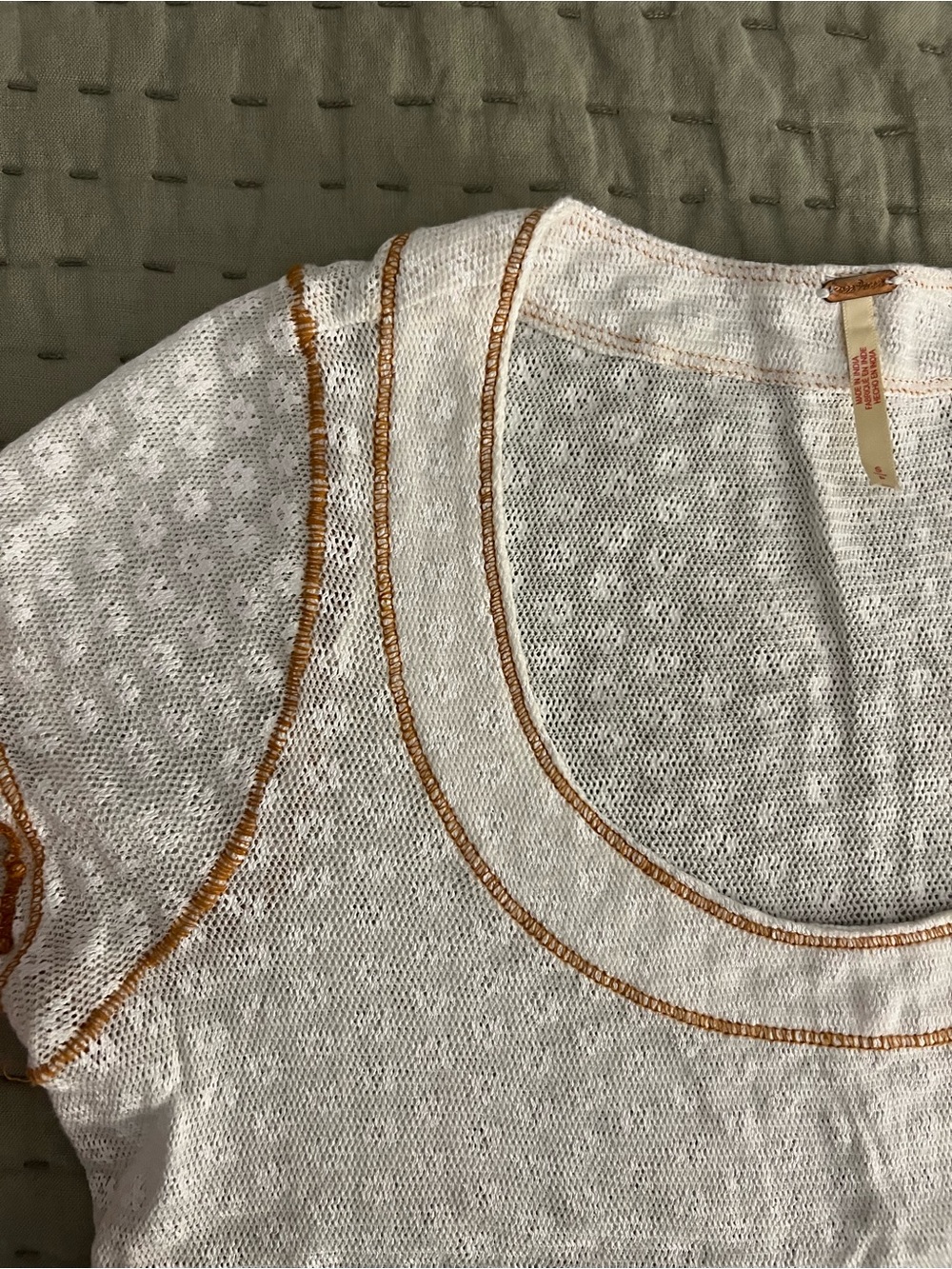 Free people white top - Picture 4 of 4
